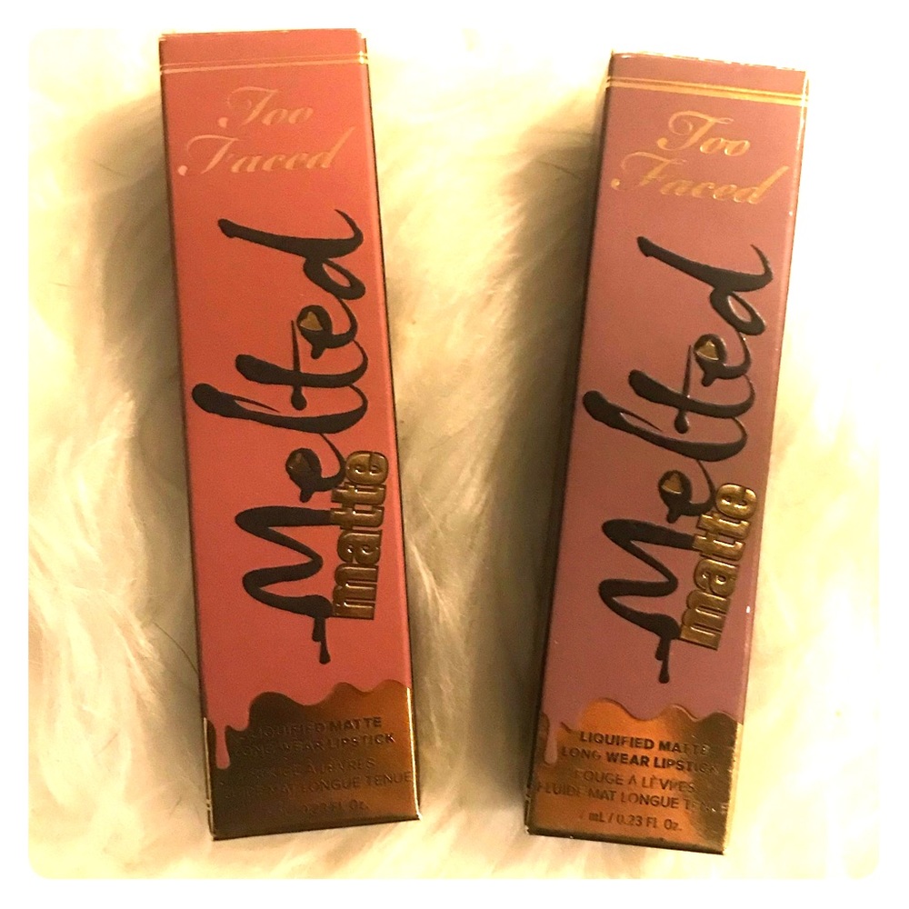 Too Faced Melted Matte lipstick bundle